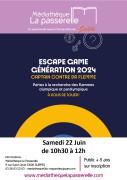 Escape Game « Génération 2024 »